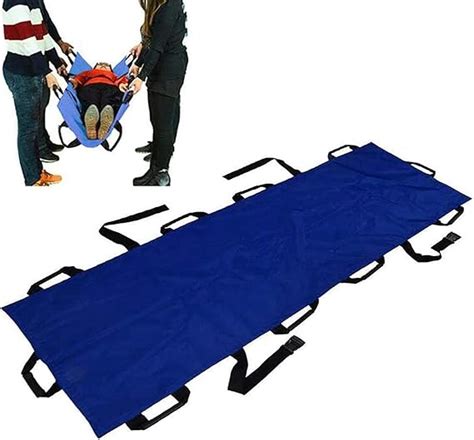 Folding stretcher,Soft Stretcher with 10 Handles,Waterproof Foldable Emergency Rescue Back ...