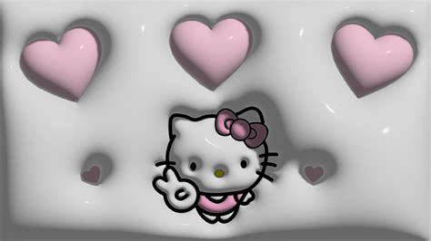 Hello kitty 3d ipad wallpaper | Hello kitty iphone wallpaper, Hello ...