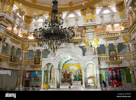 Interiors of Chhatarpur Temple, Chhatarpur, New Delhi, India Stock Photo - Alamy