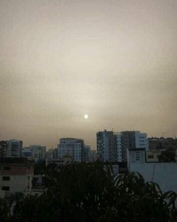 PHOTOS: Dense cloud of dust from the Sahara affects the Dominican Republic