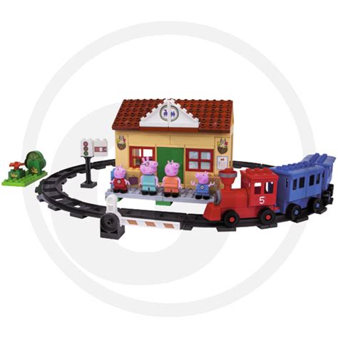 BIG BLOXX PEPPA PIG TRAIN STATION traukinių stotis Numatomas ...