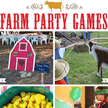 Farm theme party games | Chickabug | Farm party games, Barnyard ...