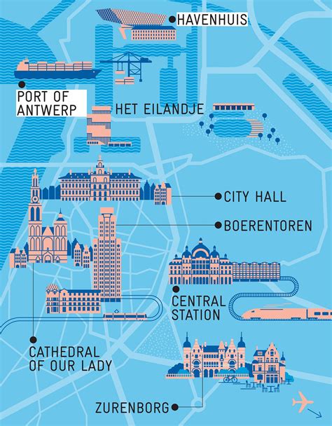 Antwerp Guide for Monocle Magazine on Behance More | Antwerp, Belgium ...