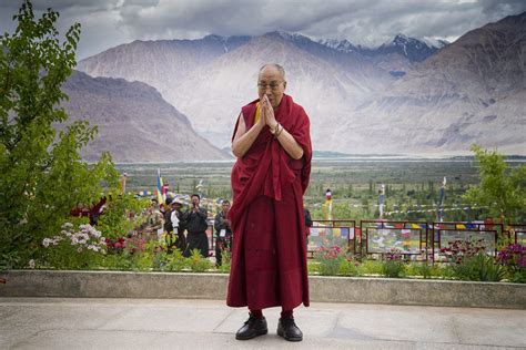 His Holiness the Dalai Lama in Ladakh, J&K, India. (Photo courtesy ...