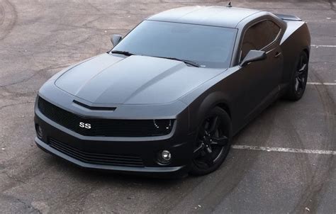 Chevrolet Camaro Matte Black - reviews, prices, ratings with various photos