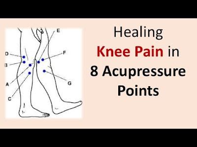 HEALTH NEWS CENTER: Acupressure Points For Knee Pain Relief