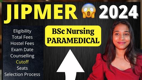 Jipmer Pondicherry | Jipmer BSc Nursing 2024 Cut off, Total Fees, Hostel Fees - YouTube