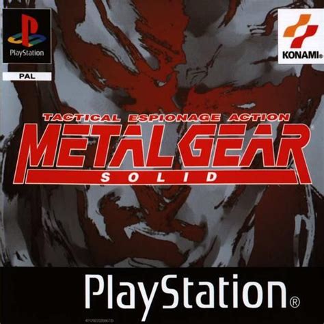 Metal gear solid (konami) aparición en playstation (3 de septiembre ...