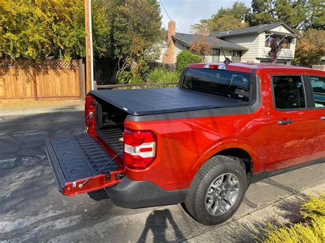 Trifecta Tri-Folding Tonneau Cover by Extang installed on Maverick | MaverickTruckClub - 2022 ...