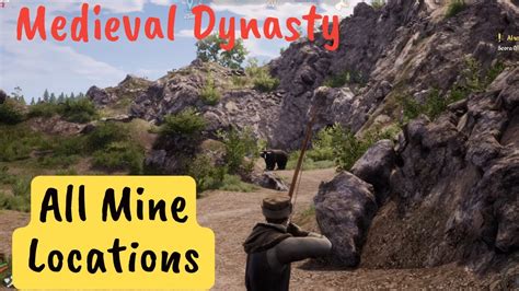 MEDIEVAL DYNASTY * All Mine Locations * - YouTube