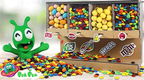 Pea Pea found and M&M Cardboard Vending Machine - Pea Pea Wonderland in 2022 | Cartoon kids ...