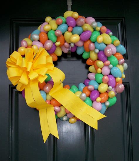 Easter Wreath, Wreath for Easter, Easter Door Wreath, Easter Egg wreath ...