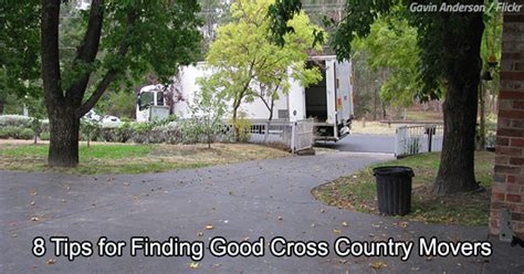 8 Tips for Finding Good Cross Country Movers - MoveAdvisor