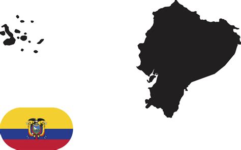 map and flag of Ecuador 11175564 Vector Art at Vecteezy