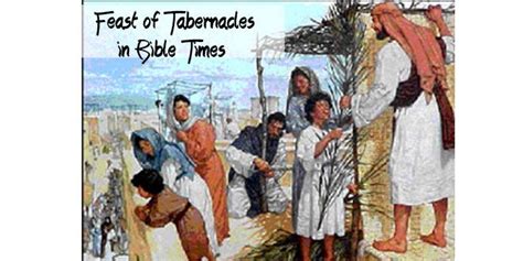 The Feast of Tabernacles in Bible Times | Feast of tabernacles, Festival of tabernacles, Bible