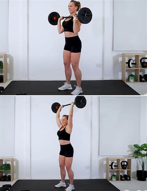 Fat Burning And Toning With 11 Barbell Exercises For Women