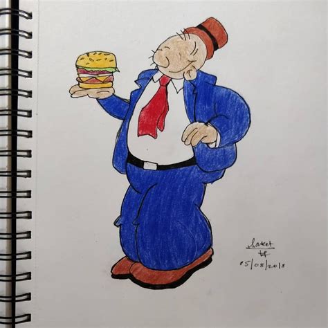 J. Wellington Wimpy 🍔 #artpage_85 #wimpy #popeye #catoonnetwork # ...