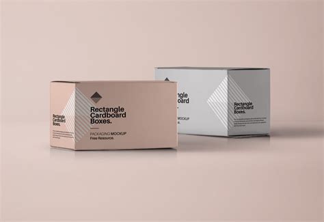 Free Cool Psd Box Mockup from Side View - CreativeBooster