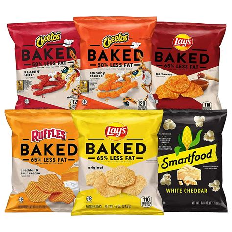 Frito-Lay Baked & Popped Mix Variety Pack, Pack of 40 - Walmart.com ...