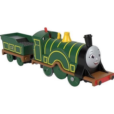 Thomas & Friends Fisher-Price Emily Motorized Engine, Battery-Powered Toy Train, 1 - Fry’s Food ...