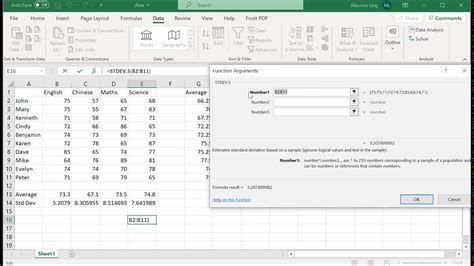 Descriptive Statistics with Excel - YouTube