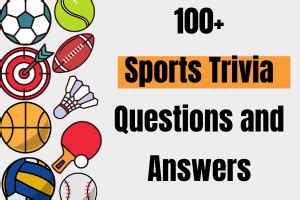 100+ Sports Trivia Questions and Answers