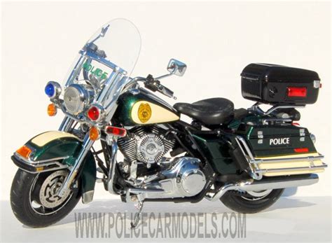 Police Car Models 1/12 Harley Davidson Miami Dade Police FLHP Road King ...