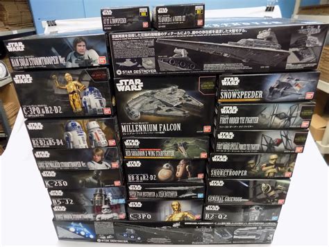 More Bandai Star Wars Model Kits at Sunward Hobbies | Model kit ...