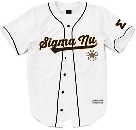 Sigma Nu Baseball Jerseys – Kinetic Society LLC