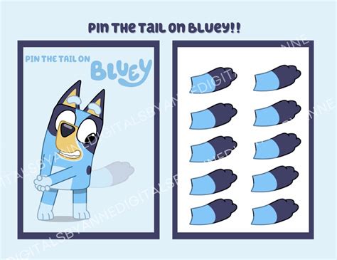 Bluey Pin The Tail