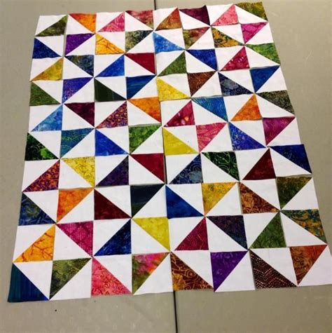 Half square triangle design | Craftsy | Half square triangle quilts ...