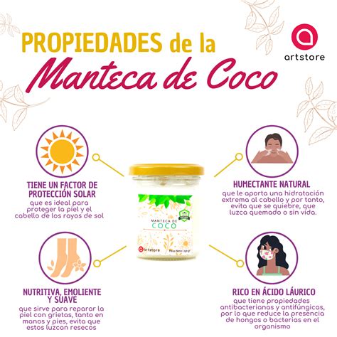 Manteca de Coco 250 gr | Artstore Perú