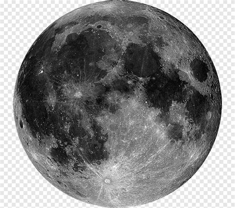 برنامج الأرض أبولو Light Full moon، Moon, الغلاف الجوي, أحادية اللون png