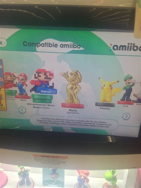 Gold Mario amiibo might not be exclusive anymore