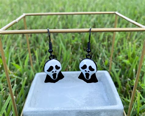 Halloween Charm Earrings Halloween Cute Earrings Jewelry - Etsy