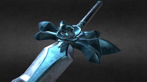 Sword Art Online - Blue Rose Sword 3D model - TurboSquid 1972535