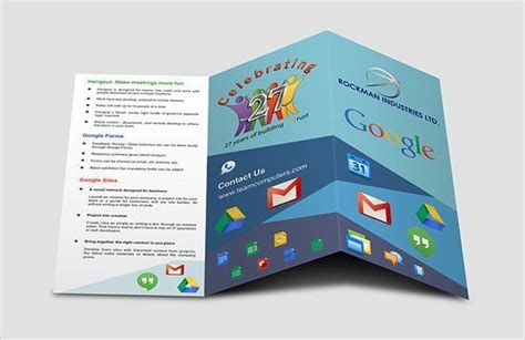 Google Docs event Flyer Template 17 Fabulous Google Brochure Templates Psd Ai Indesign in 2020 ...