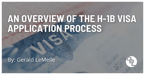 H-1B Visa Application Process: An Overview