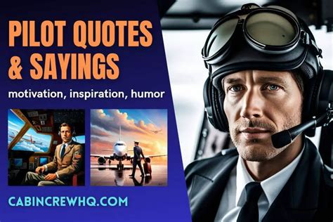 275+ Pilot Quotes, Sayings and Inspirational Messages - Cabin Crew HQ