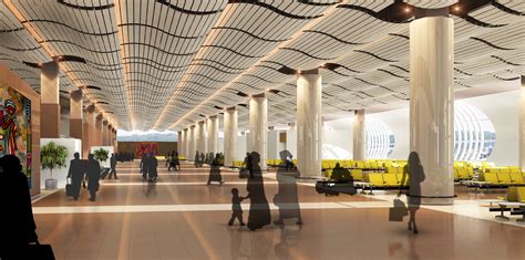 Visual for new Senegal International Airport- designed by Areen Aviation www.areen.com ...