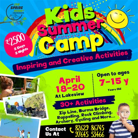 Kids Summer Camp - Zen Spring Resort