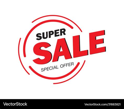 Sale logo Royalty Free Vector Image - VectorStock