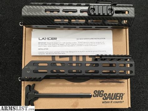 ARMSLIST - For Sale: Sig MCX Upper Parts