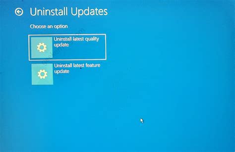 How to Uninstall Latest Feature Updates in Windows 11