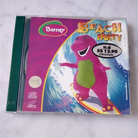 Barney Beach Party VCD, Music & Media, CDs, DVDs & Other Media on Carousell