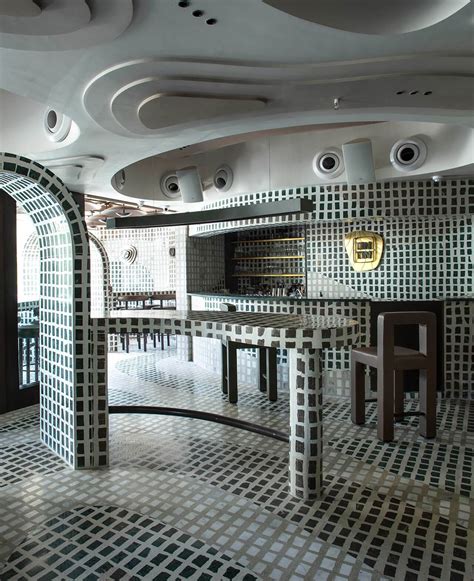 A Distinctive Restaurant Interior Artwork In Chandigarh