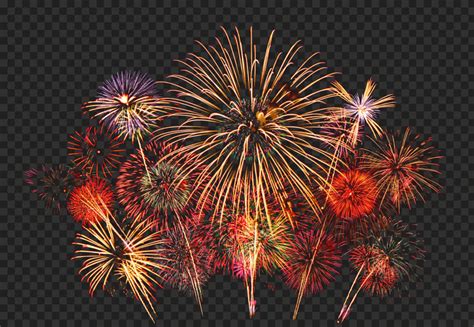 Sparkle Colored Fireworks FREE PNG | Citypng