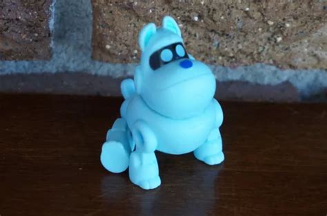 FIGURE DISNEY PUPPY Dog Pals ARF Blue Mini Robot Dog Plastic Toy Small ...