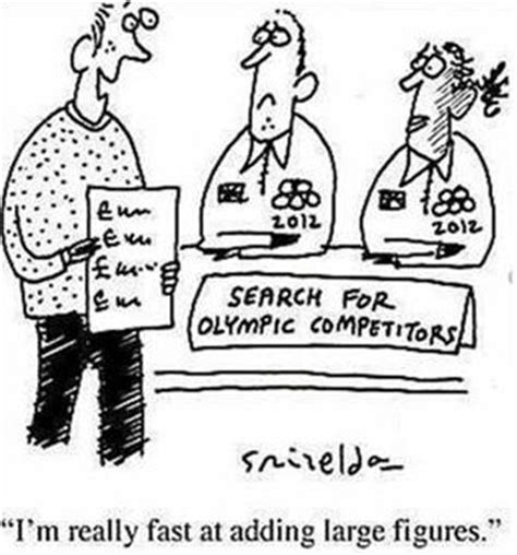 Funny Olympics Cartoons for London 2012