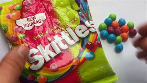 Skittles Sweets + Sours review - YouTube